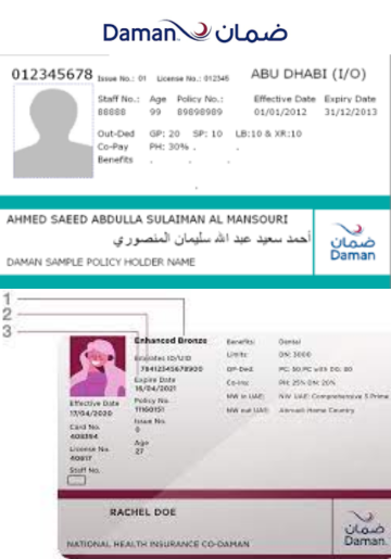 Daman Card